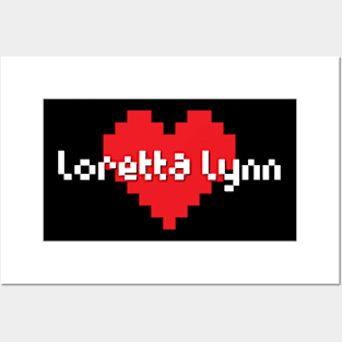 Loretta lynn -> pixel art Posters and Art